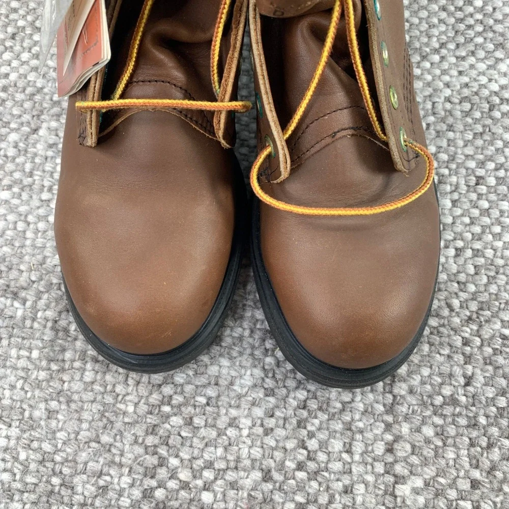 Red Wing 2233 Work Boots Mens 7 D Brown Steel Toe Leather Made in USA